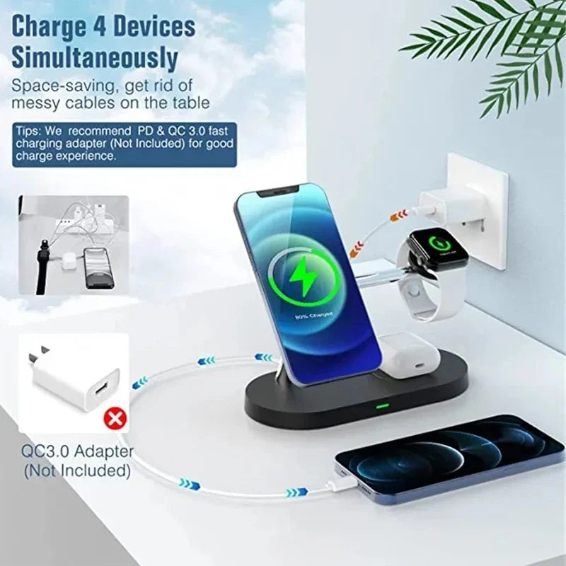 3 in 1 Wireless Charger Stand