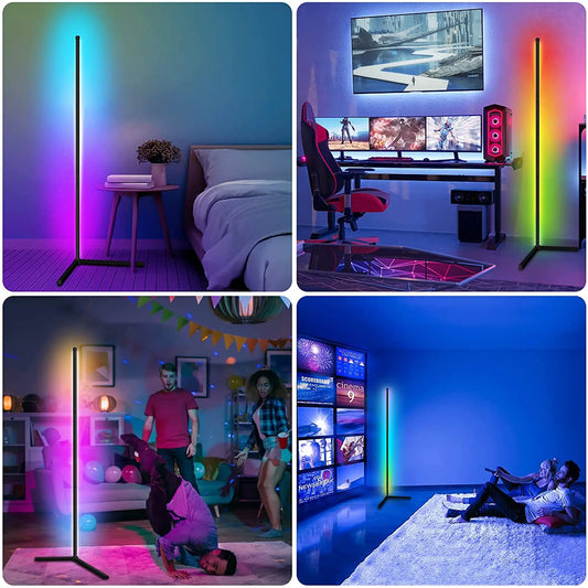 RGB Corner Floor Lamp